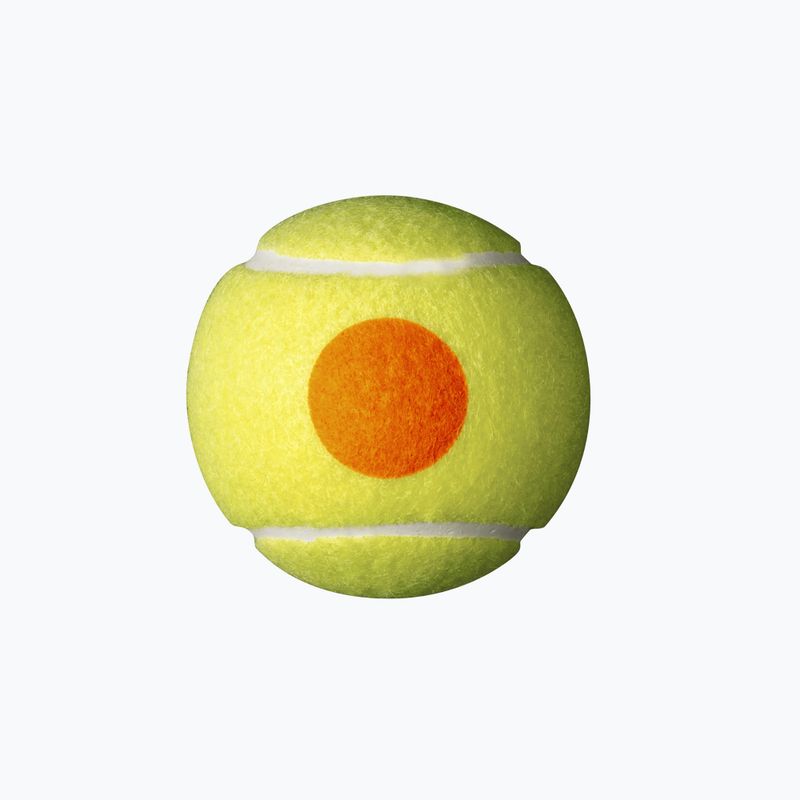 Wilson Starter Orange Tball gyermek teniszlabda készlet 3 db sárga WRT137300 4