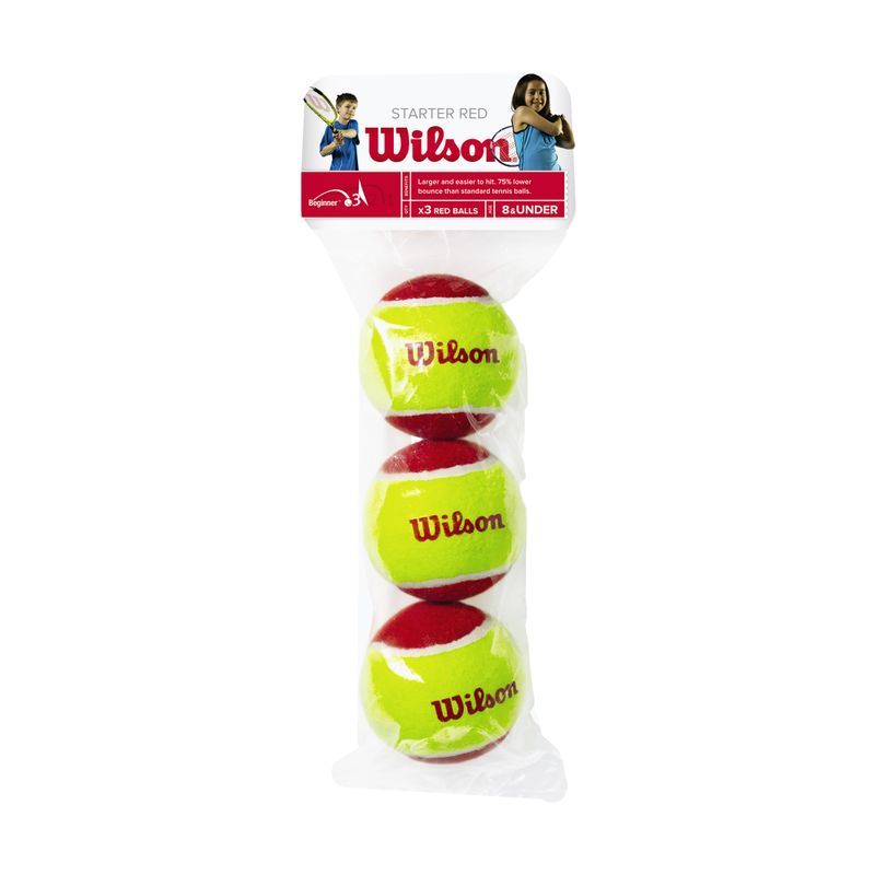 Wilson Starter Red Tball gyermek teniszlabda szett 3 db sárga/piros 2000031175 2