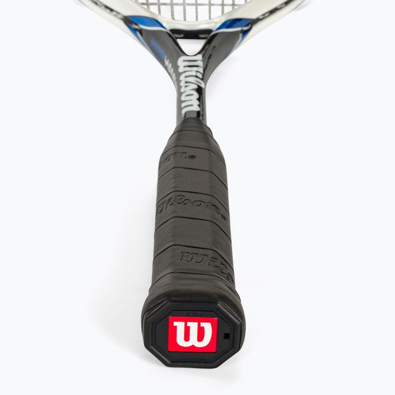 Wilson Hyper Hammer 120 kék/fehér squash ütő 3