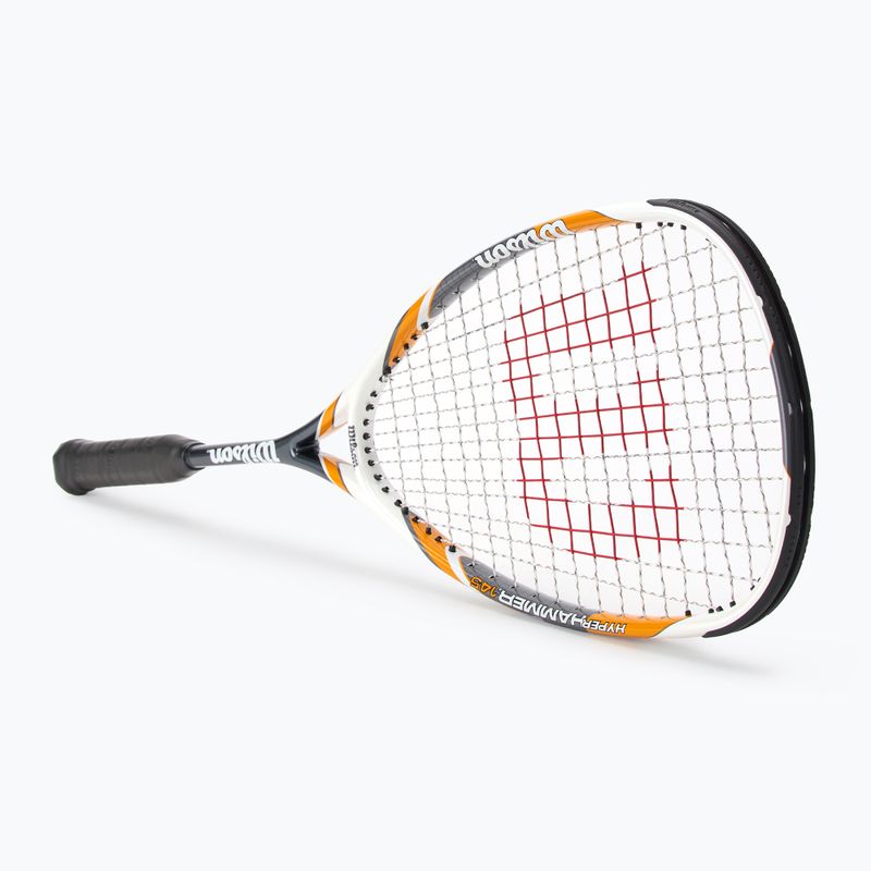 Wilson Hyper Hammer 145 narancssárga/szürke squash ütő 2