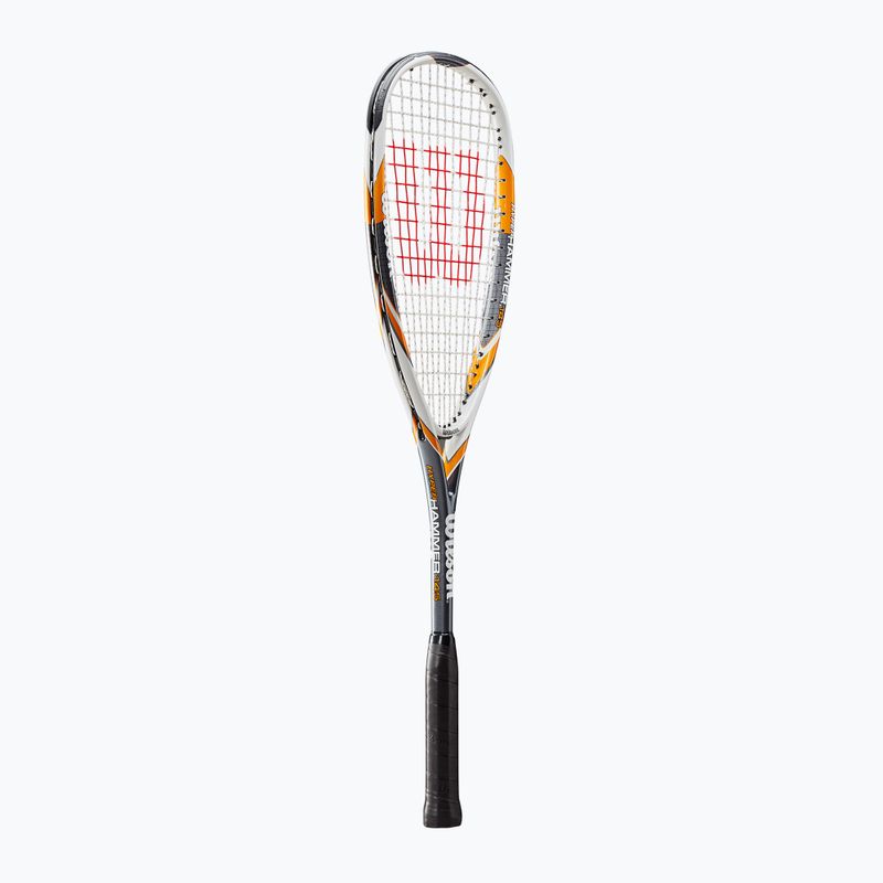 Wilson Hyper Hammer 145 narancssárga/szürke squash ütő 7