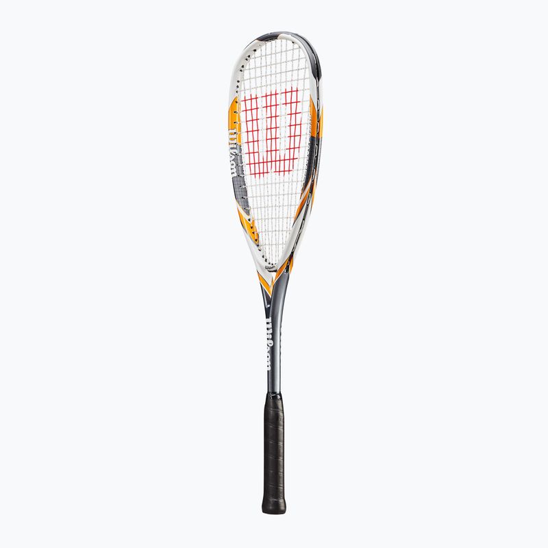 Wilson Hyper Hammer 145 narancssárga/szürke squash ütő 8