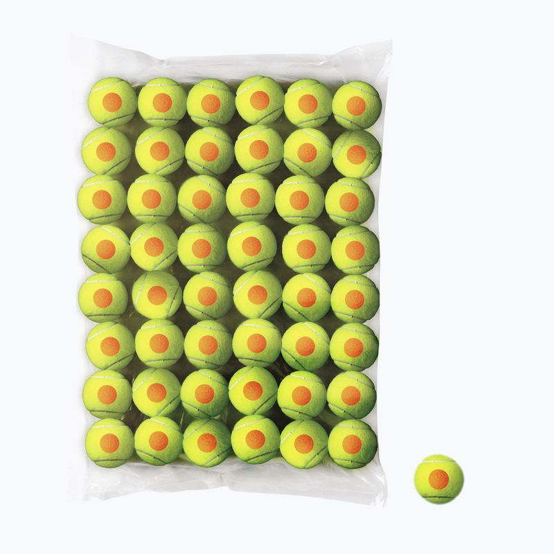 Wilson Starter Orange Tball gyermek teniszlabda készlet 48 db sárga WRT13730B