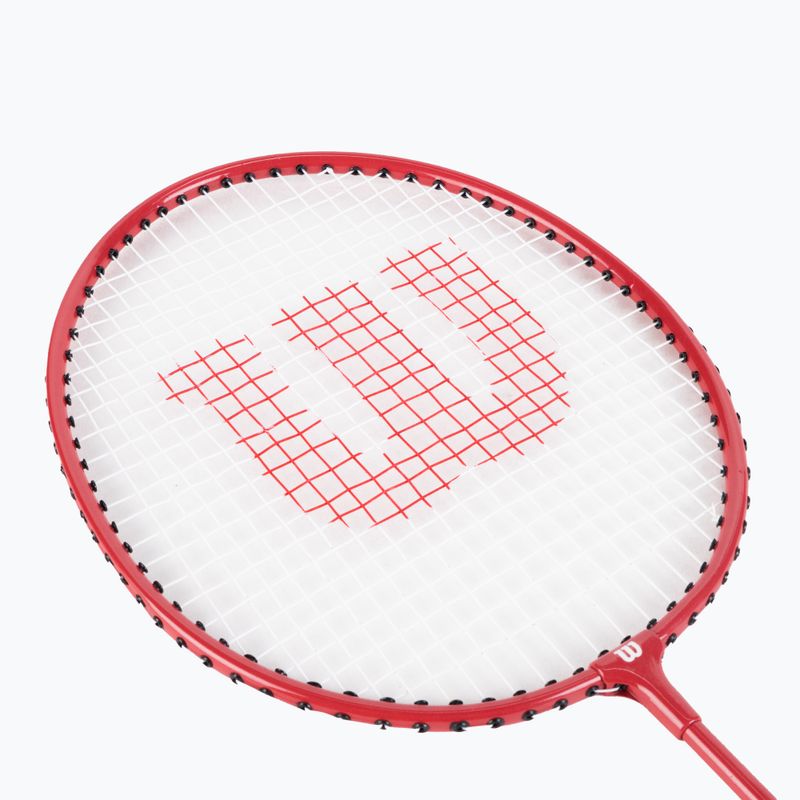Wilson Bad.Tour Bmtn Stl Poles 4 db tollaslabda ütő szett piros WRT844400 4