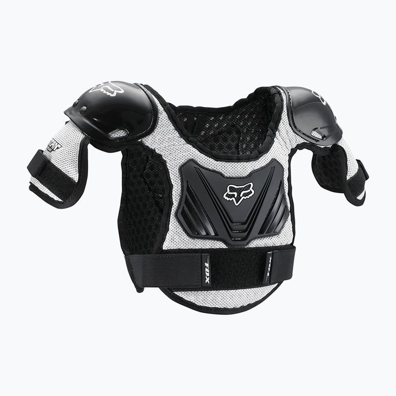 Fox Racing Peewee Titan Roost Deflector Jr fekete/ezüst gyermek kerékpáros ütköző