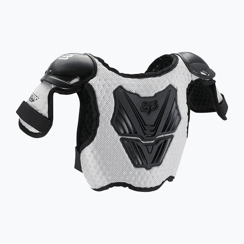Fox Racing Peewee Titan Roost Deflector Jr fekete/ezüst gyermek kerékpáros ütköző 2