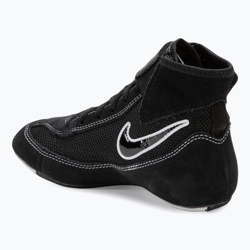 Nike Speedsweep VII gyermek birkózócipő fekete/fehér/fekete 3