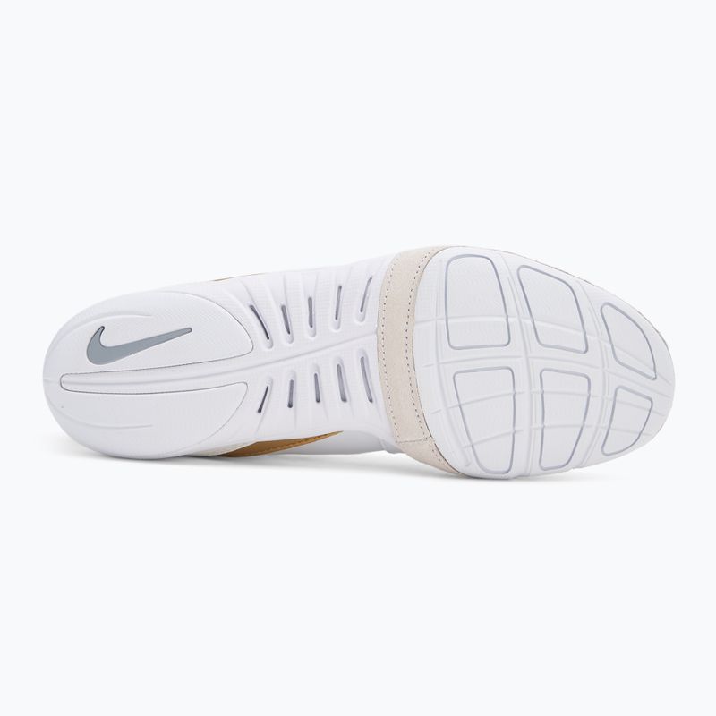 Nike Freek fehér/metál arany/hidegszürke bokszcipő 4