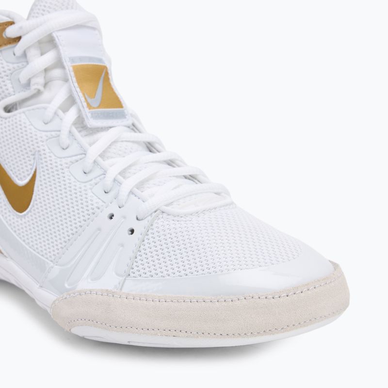 Nike Freek fehér/metál arany/hidegszürke bokszcipő 7