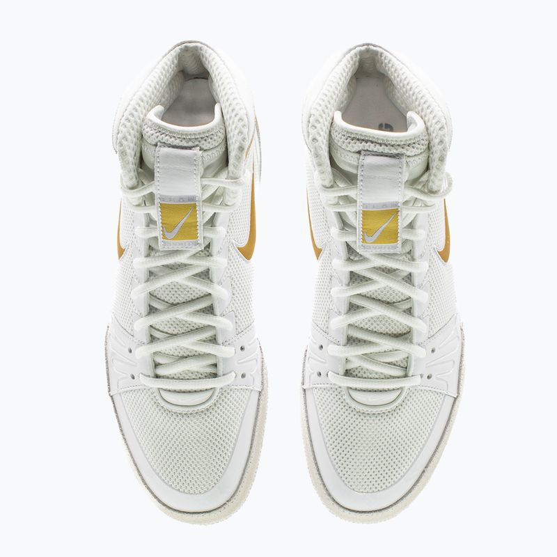 Nike Freek fehér/metál arany/hidegszürke bokszcipő 8