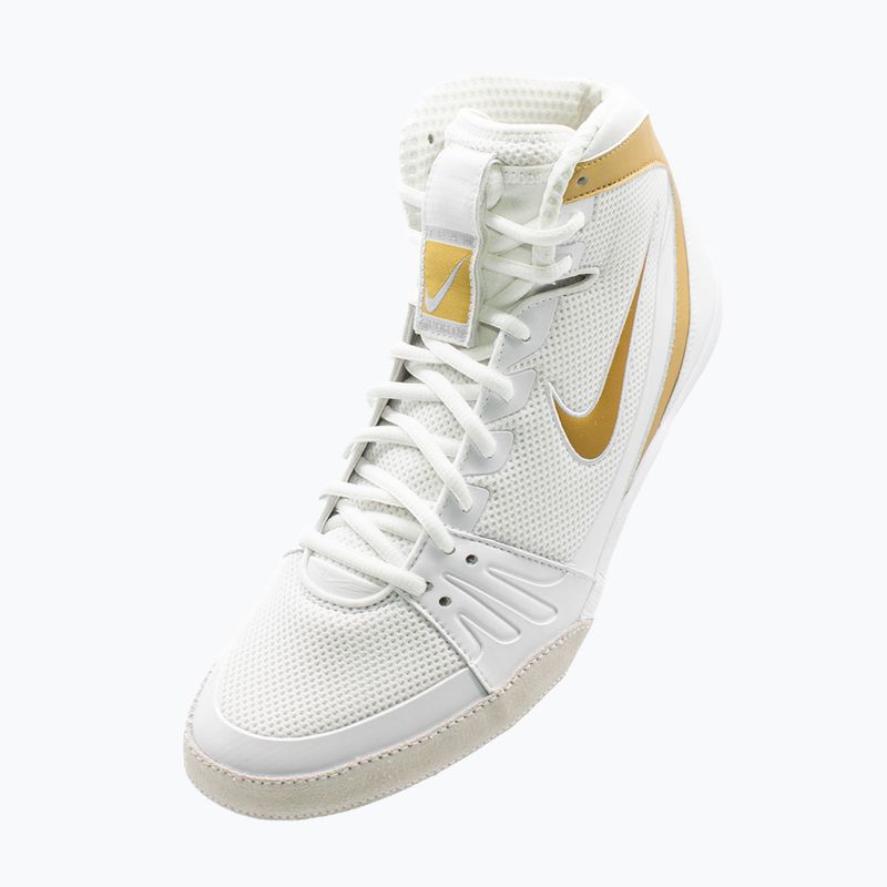 Nike Freek fehér/metál arany/hidegszürke bokszcipő 9