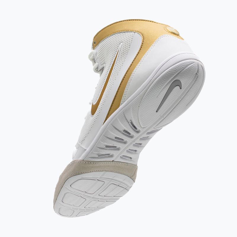 Nike Freek fehér/metál arany/hidegszürke bokszcipő 10