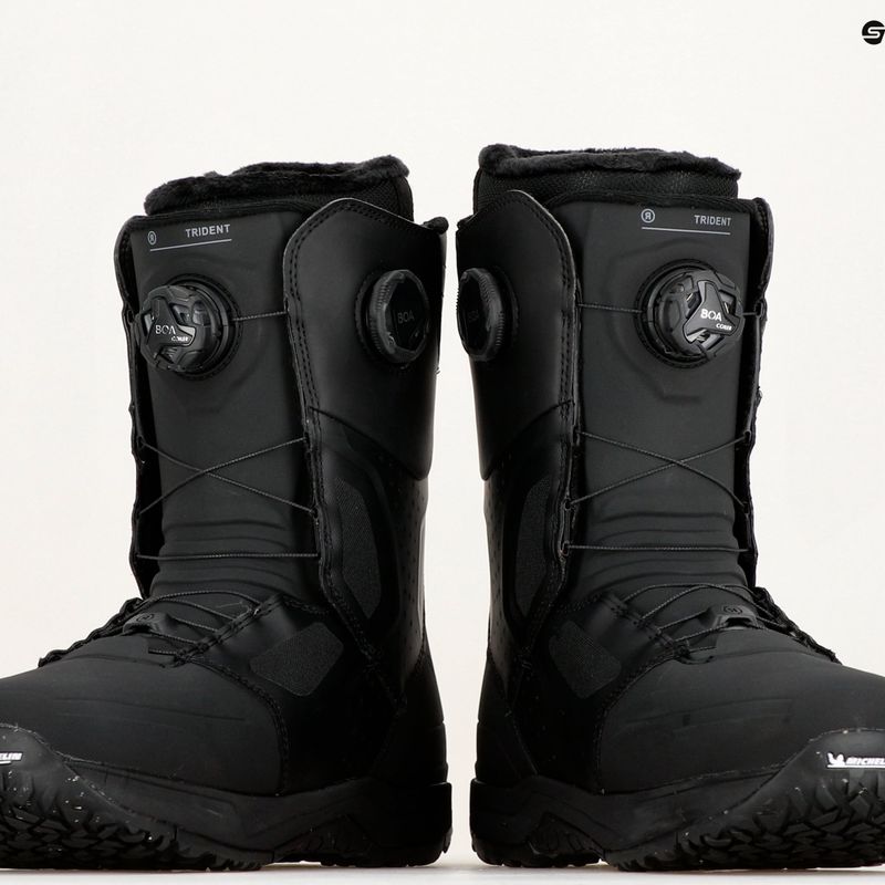 Férfi snowboard cipő RIDE Trident fekete 7