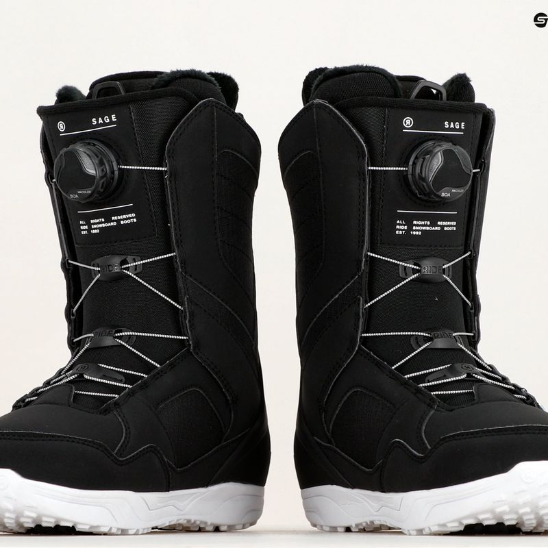 Női snowboard csizma RIDE Sage fekete 7