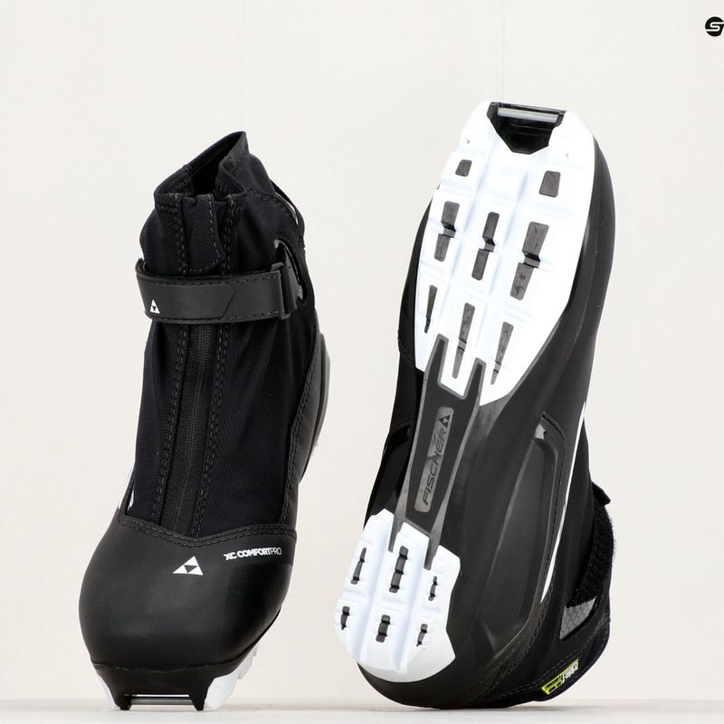 Fischer XC Comfort Pro fekete/fehér/sárga sífutócipő 14