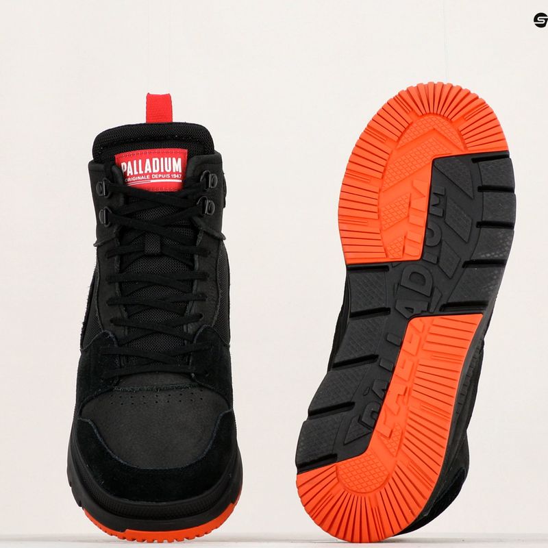 Férfi cipő Palladium Pallasider HI Metro black/black 15