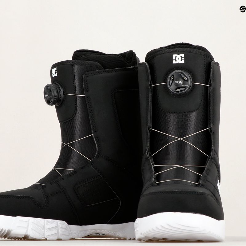 Férfi snowboard csizma DC Phase Boa fekete/fehér 7