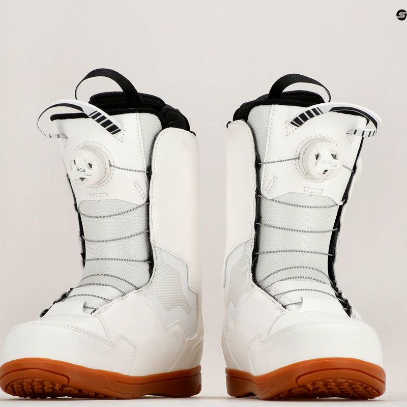 Snowboard bakancs DEELUXE ID Dual Boa fehér 10
