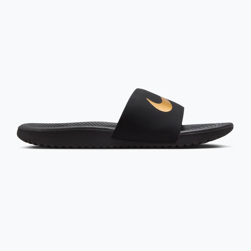 Nike Kawa gyerek papucs black/metallic gold