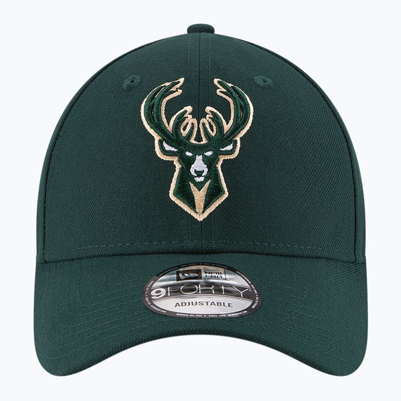 Sapka New Era NBA The League Milwaukee Bucks dark green 4