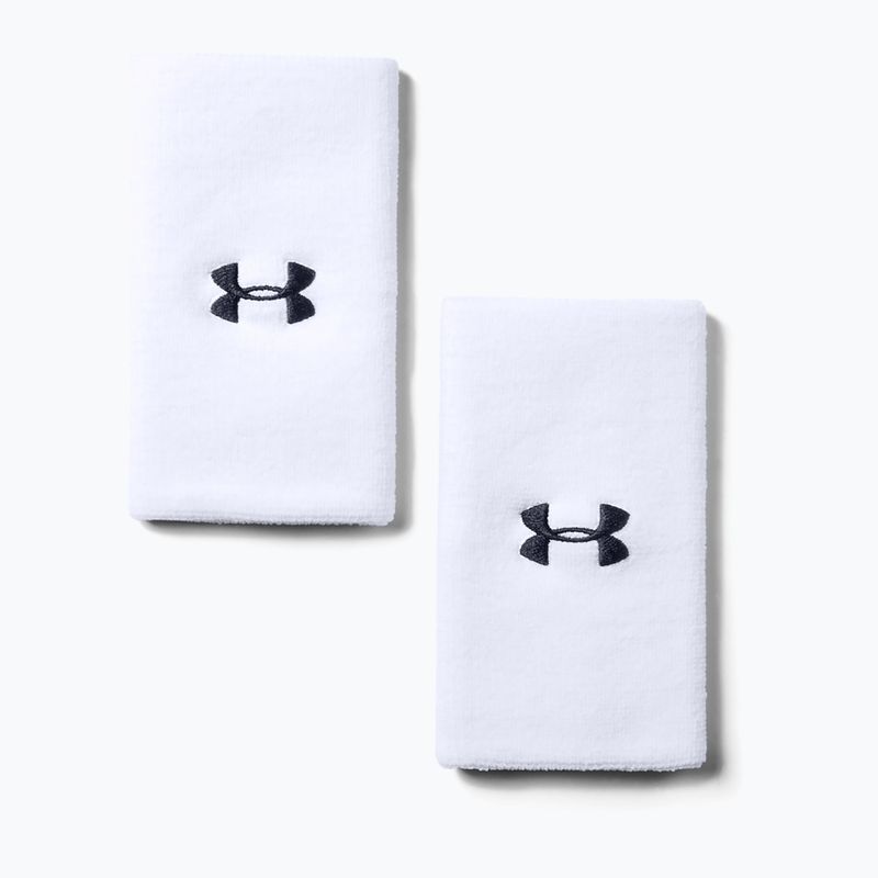 Under Armour 6'' Performance csuklópánt 2 db fehér/fekete