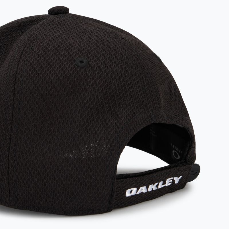 Férfi Oakley Golf Ellipse jet fekete baseball sapka 4
