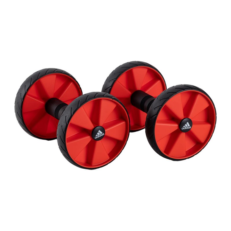 Gyakorló görgők 2 db adidas piros ADAC-11604