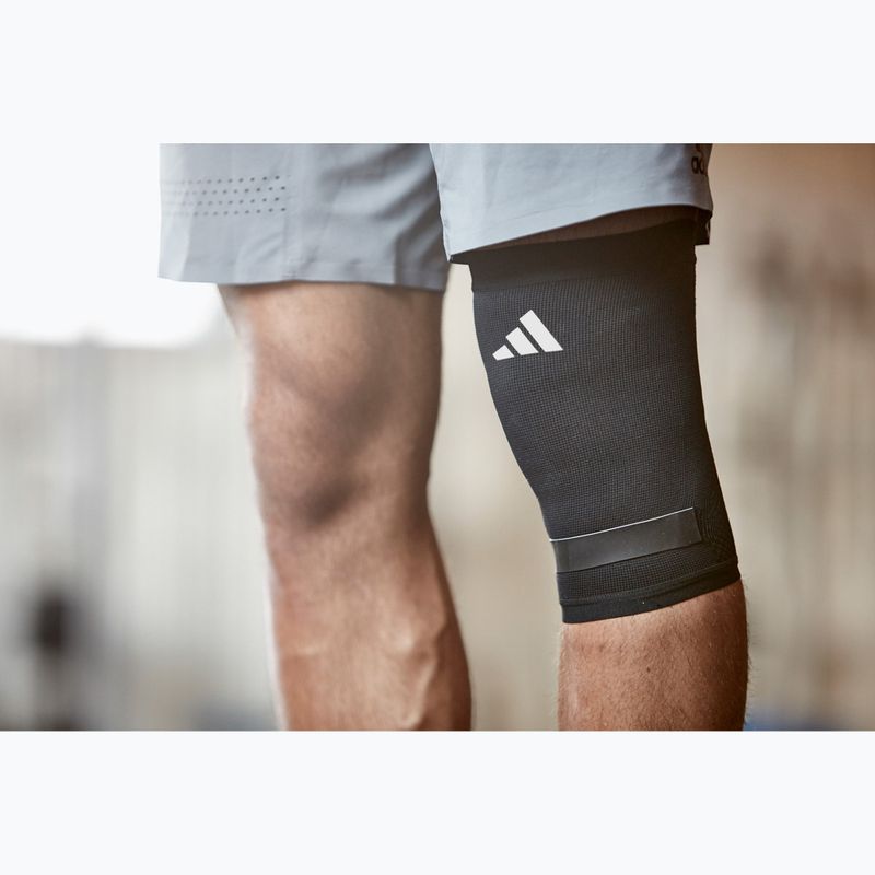 adidas Performance Knee Support kompressziós szalag fekete/ fehér 3