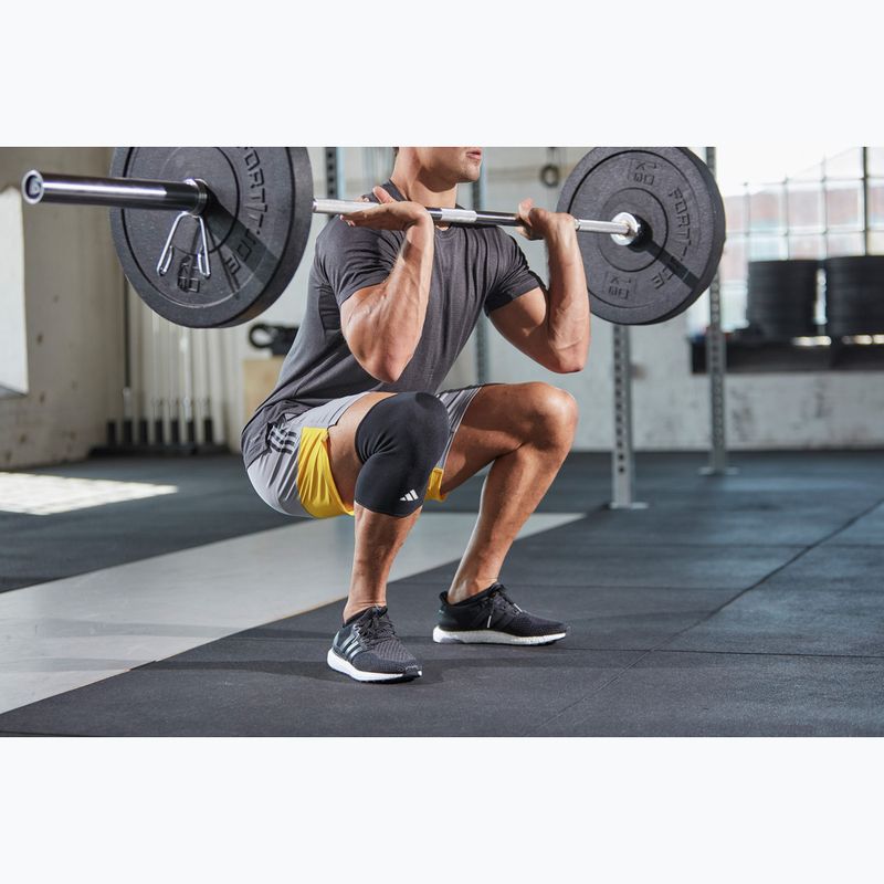 adidas Knee Support kompressziós szalag fekete/ fehér 3