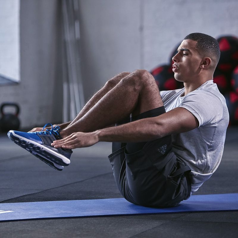 adidas fitnesz szőnyeg 7 mm kék ADMT-11014BL 4