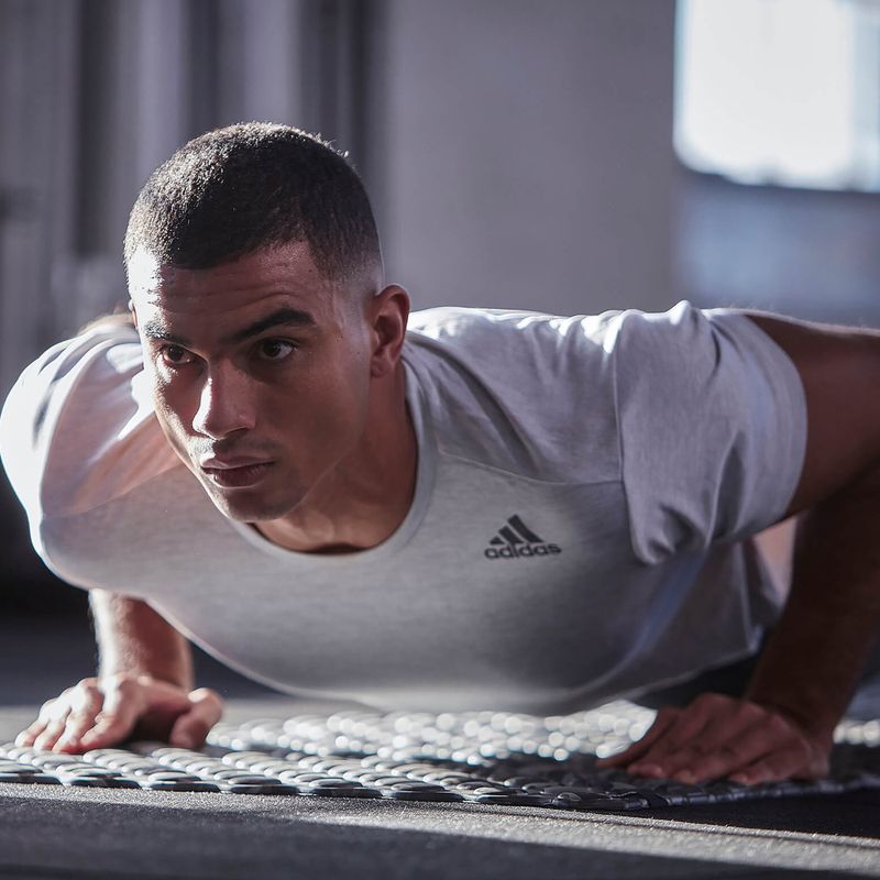 adidas edzőszőnyeg szürke ADMT-13232GR 12