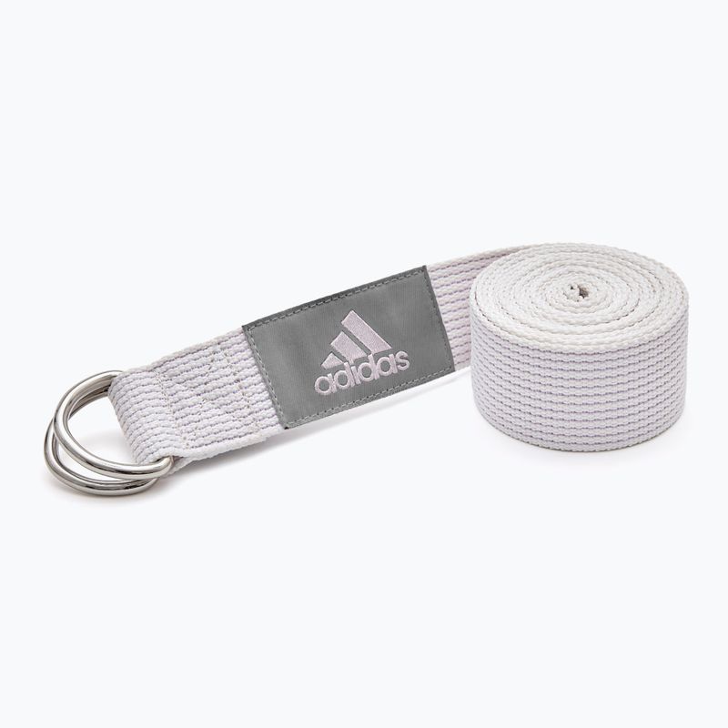 Jógaheveder adidas ADYG-20200 white 2