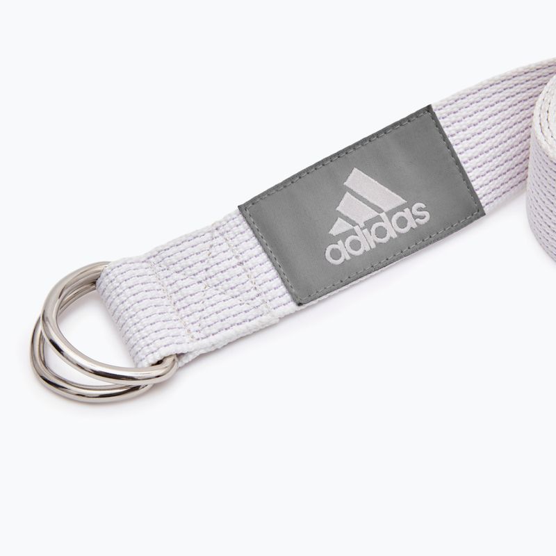 Jógaheveder adidas ADYG-20200 white 3