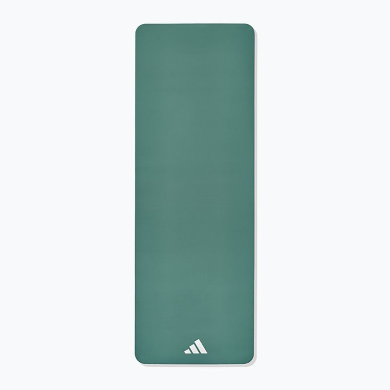 adidas Yoga fitness szőnyeg 8 mm nyers zöld 3