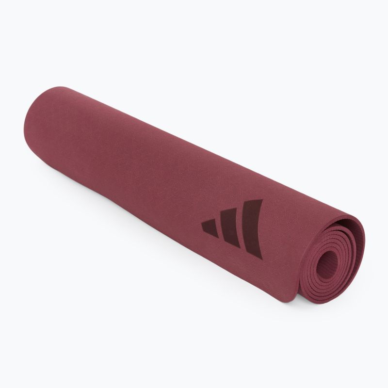 Jógaszőnyeg adidas Premium Yoga 5mm mystery ruby 6
