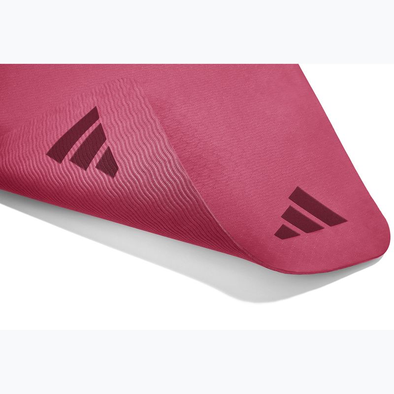 Jógaszőnyeg adidas Premium Yoga 5mm mystery ruby 10