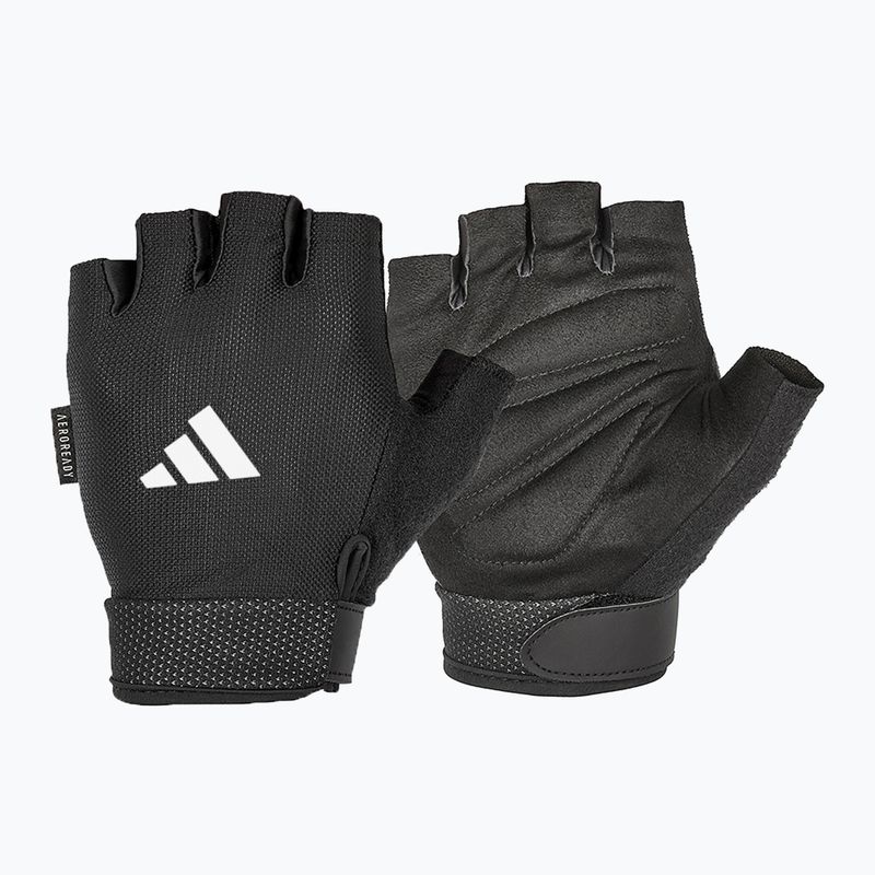 adidas Essential Állítható edző kesztyű fekete/ fehér