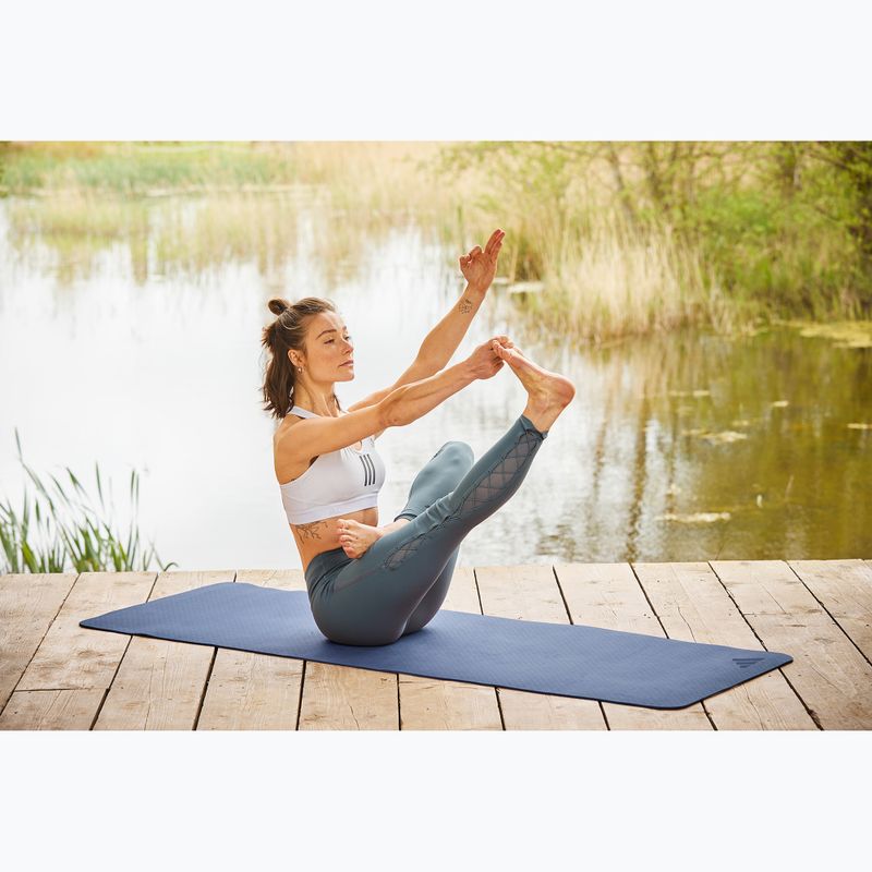 Jógaszőnyeg adidas Premium Yoga 5mm trace blue 7