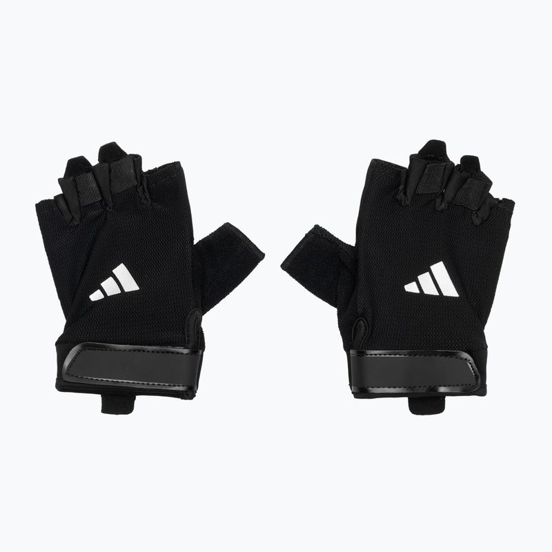 adidas Essential edzőkesztyű fekete/ fehér 2