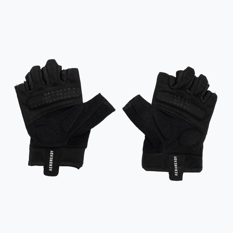 adidas Essential edzőkesztyű fekete/ fehér 3