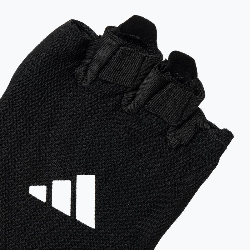 adidas Essential edzőkesztyű fekete/ fehér 4