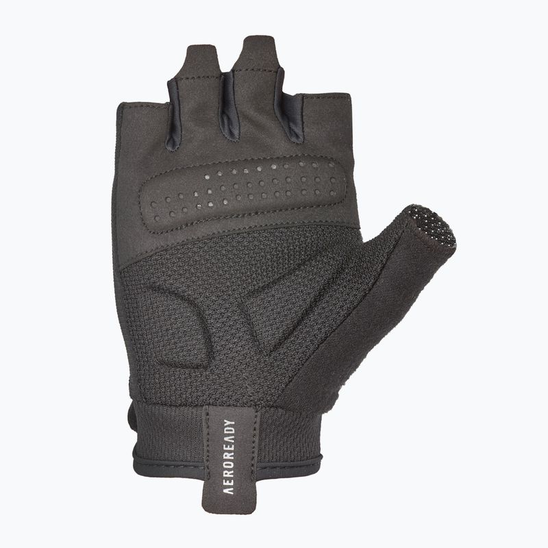 adidas Essential edzőkesztyű fekete/ fehér 3