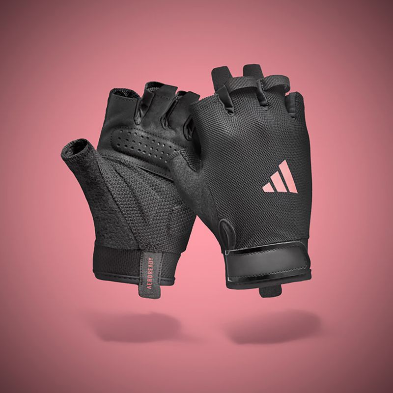 Edzőkesztyűk adidas Essential Training pink 9