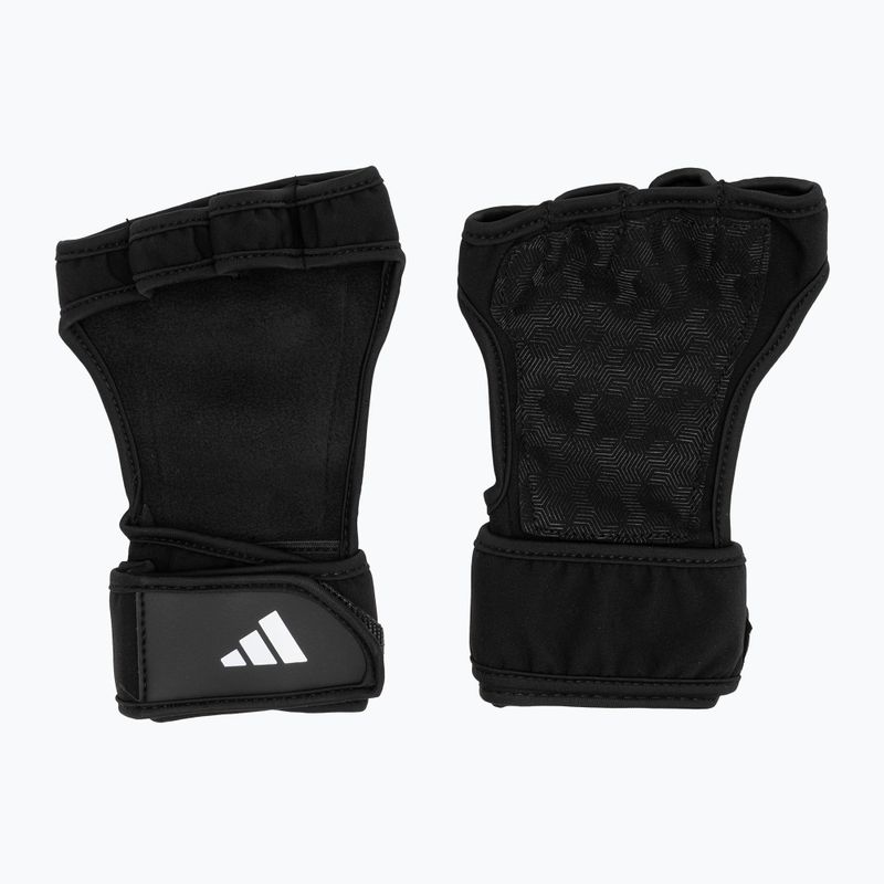 Edzőkesztyűk adidas Open Back Training Gloves black