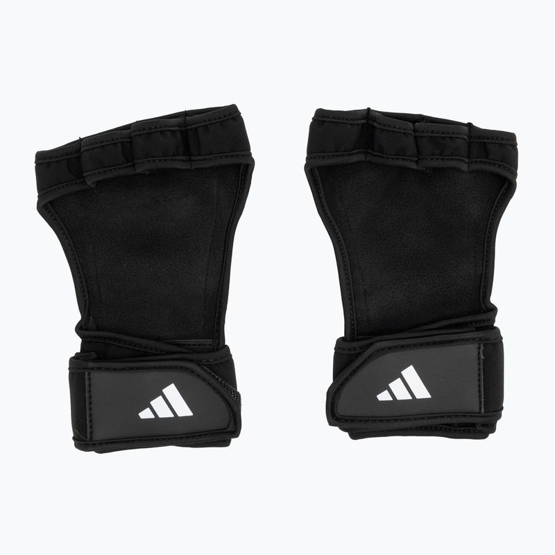Edzőkesztyűk adidas Open Back Training Gloves black 2