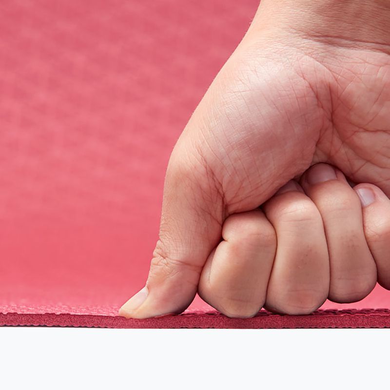 adidas Yoga fitness szőnyeg 4 mm bordó bordó színű 6