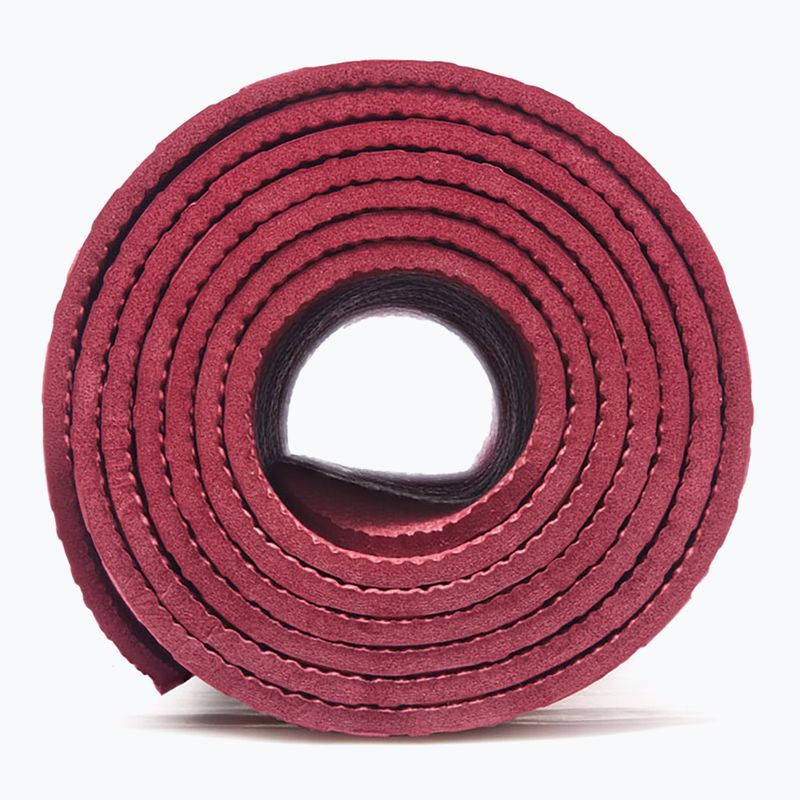 adidas Yoga fitness szőnyeg 4 mm bordó bordó színű 7