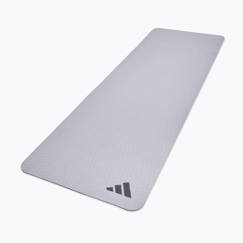 Fitness szőnyeg adidas Yoga 6 mm silver/violet 2