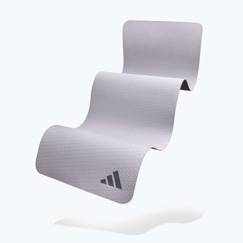 Fitness szőnyeg adidas Yoga 6 mm silver/violet 5