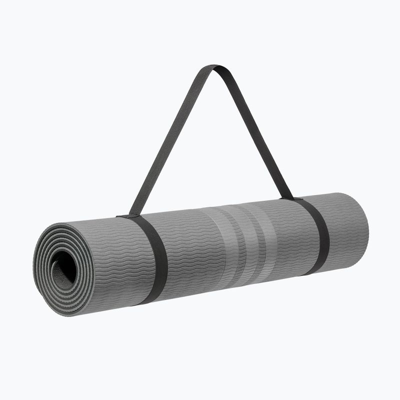 Jógaszőnyeg adidas Double Sided Yoga grey 9